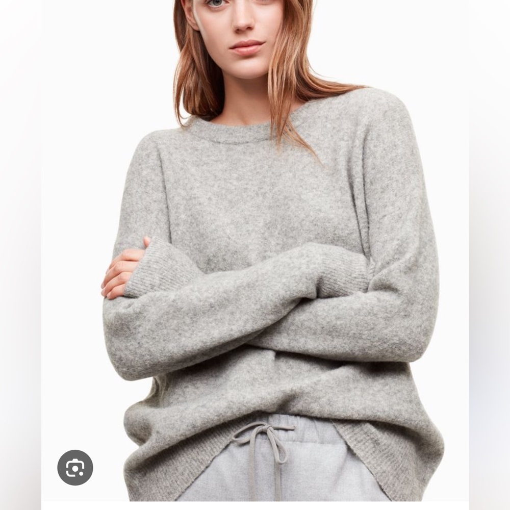 Aritzia Babaton Thurlow Gray Sweater